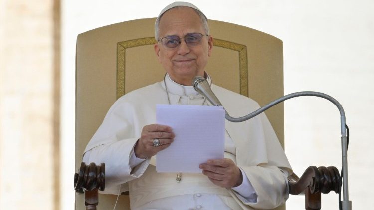 教皇レオ14世　2026年3月25日の一般謁見　バチカン・聖ペトロ広場