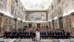 Audiencija Italijos nacionalinio transplantacijų tinklo atstovams