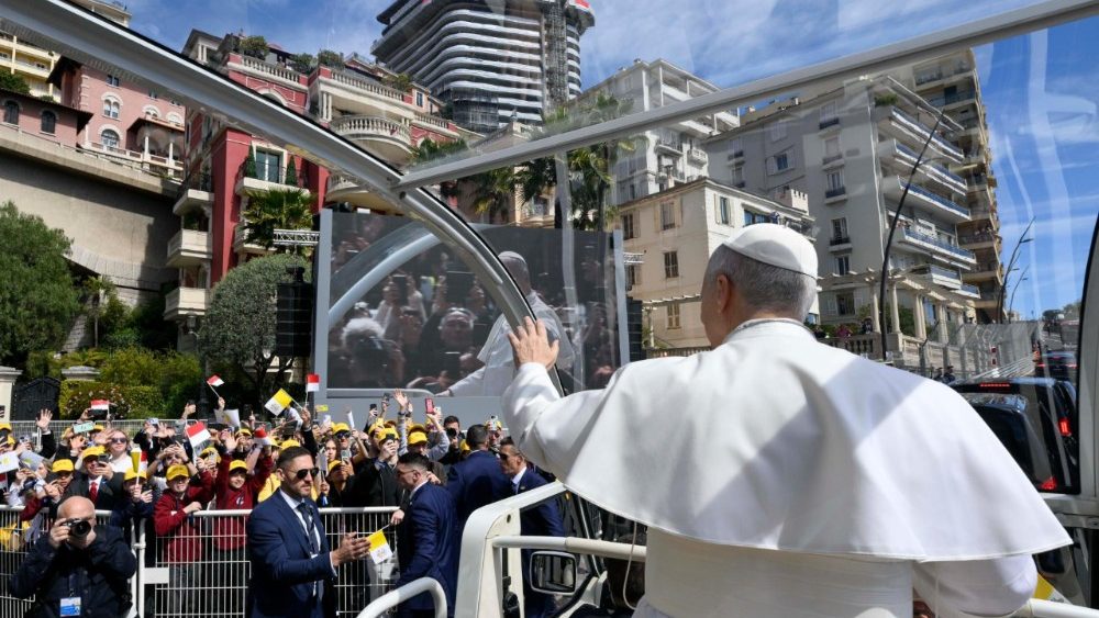 2026.03.28 2026.03.28 Incontro con i giovani e i catecumeni - Viaggio Apostolico nel Principato di Monaco