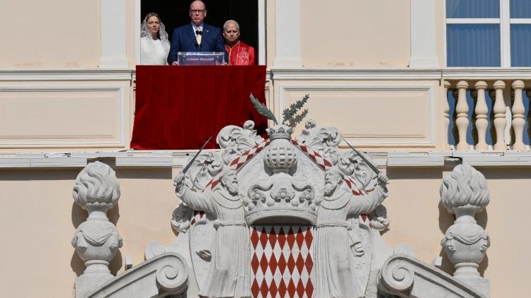 2026.03.28 Viaggio Apostolico nel Principato di Monaco - Cerimonia di benvenuto e Visita di cortesia a S. A. S. il Principe di Monaco