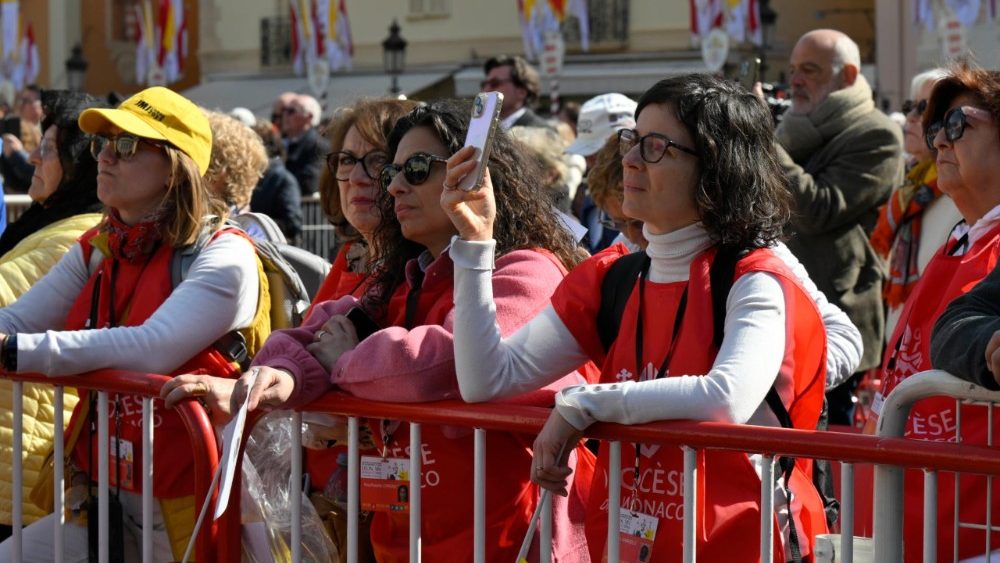 2026.03.28 Viaggio Apostolico nel Principato di Monaco - Cerimonia di benvenuto e Visita di cortesia a S. A. S. il Principe di Monaco