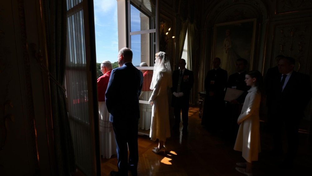 Прывітанне жыхароў Манака