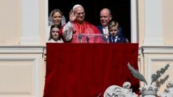 2026.03.28 Viaggio Apostolico nel Principato di Monaco - Cerimonia di benvenuto e Visita di cortesia a S. A. S. il Principe di Monaco