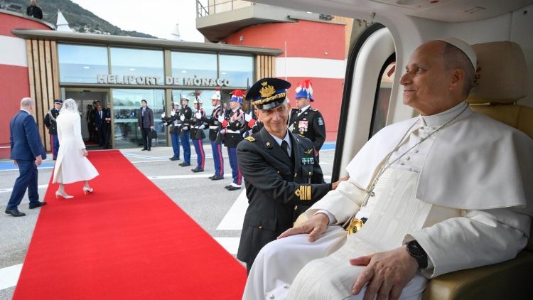 Il Papa si congeda dal Principato di Monaco
