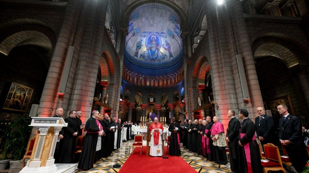 2026.03.28 Viaggio Apostolico nel Principato di Monaco - Incontro con la comunitÃ  cattolica