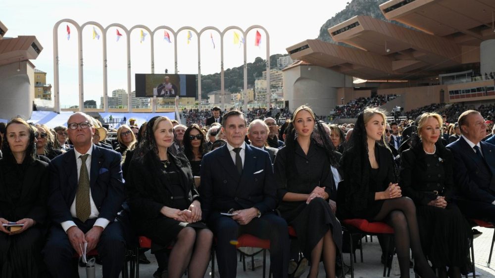 Milulu mya misa na Stade Louis II, na Monaco, o mokolo mwa 28 ya sànzà ya Màrsi
