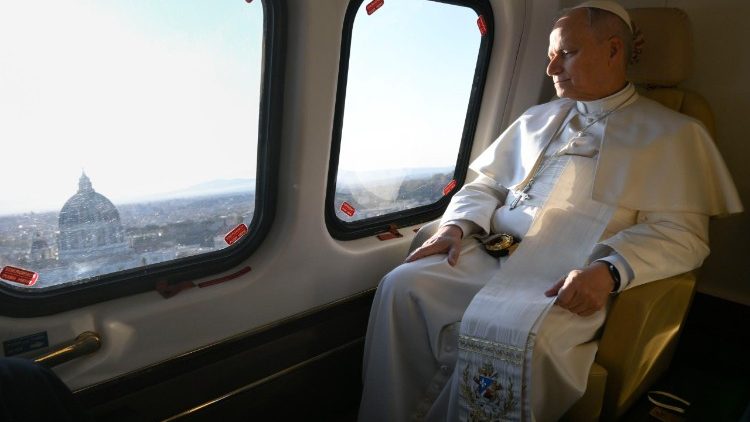 2026.03.28 Viaggio Apostolico nel Principato di Monaco - Trasferimento in elicottero da CittÃ  del Vaticano a Monaco