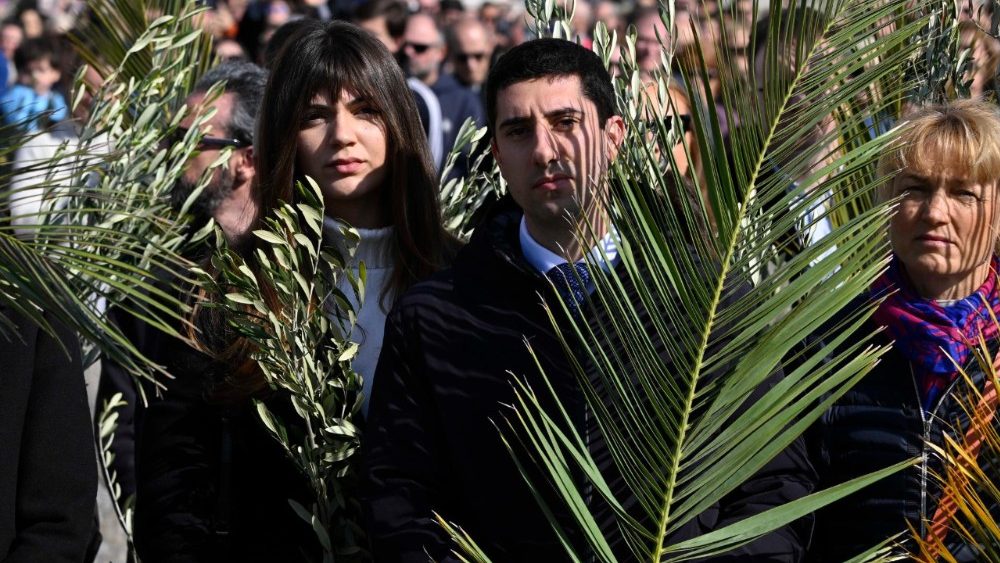 Святая Імша ў Пальмовую нядзелю