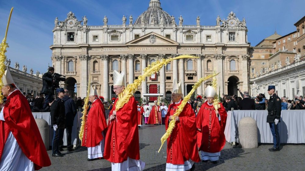 Святая Імша ў Пальмовую нядзелю
