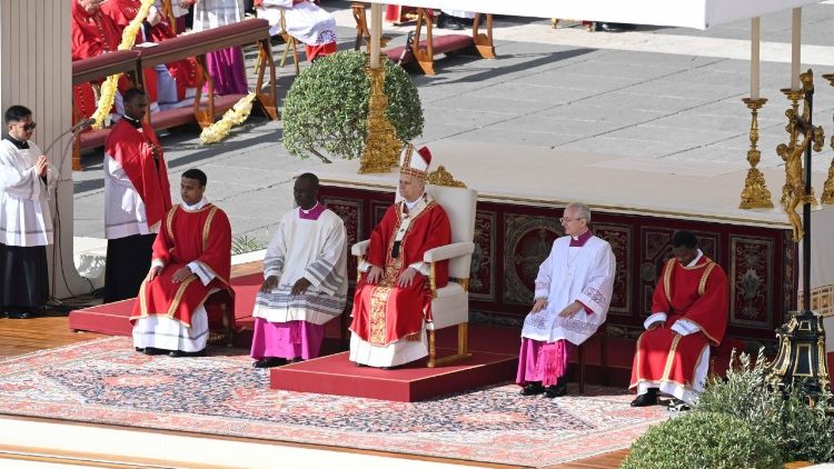Der Papst am Palmsonntag in Rom