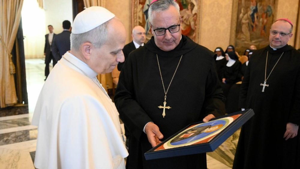 Аўдыенцыя для бэнэдыктынскіх супольнасцей