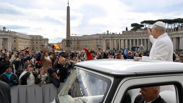 папата на общата аудиенция 1 април 2026