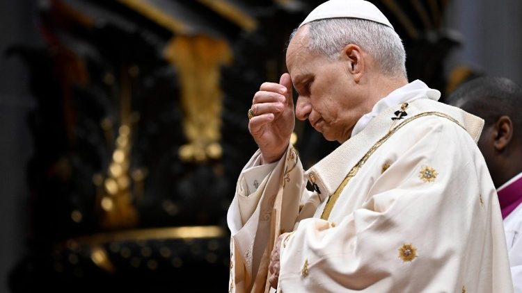 Die Messe mit dem Papst