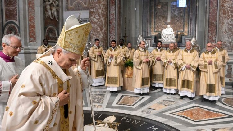 Messe de la C&egrave;ne du Seigneur pr&eacute;sid&eacute;e par L&eacute;on XIV