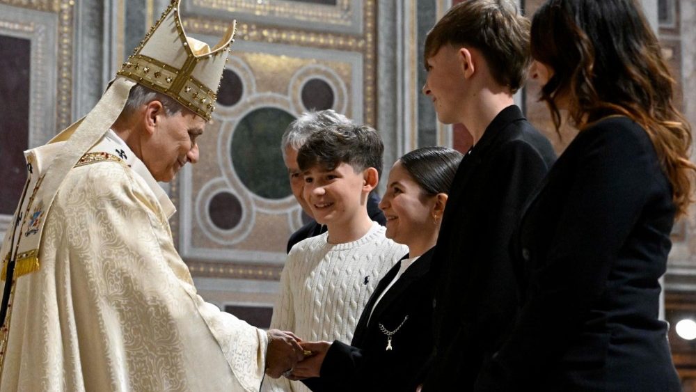 Імша Вячэры Пана ў Базіліцы святога Яна на Латэране