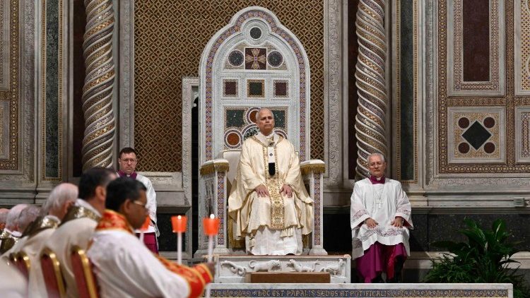 Blick in die Lateranbasilika