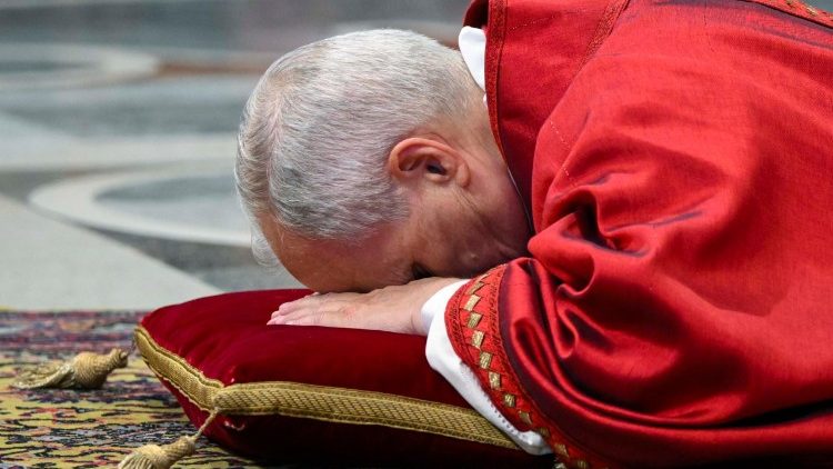 Zu Beginn der Liturgie