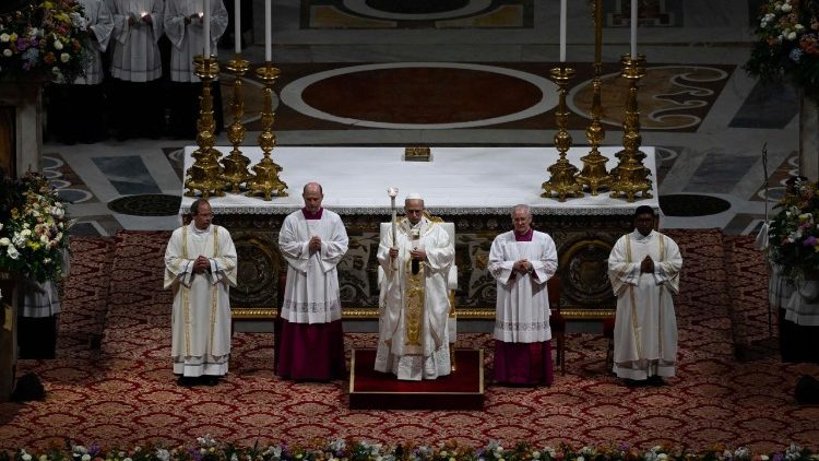 Un moment de la messe pr&eacute;sid&eacute;e par le Pape L&eacute;on XIV