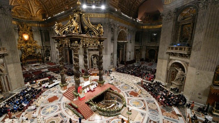 Навечерие Пасхи в Святую ночь (Ватикан, собор Св. Петра, 4 апреля 2026 г.) 