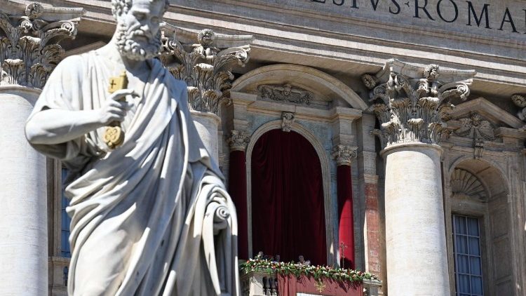 Blick auf die Loggia