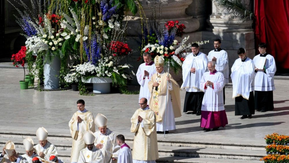 Святая Імша Уваскрасення Пана на Плошчы святога Пятра ў Ватыкане
