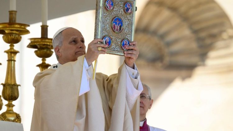 Die Feier auf dem Petersplatz