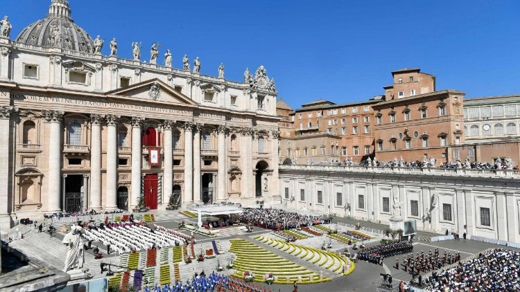 La plaza de San Pedro