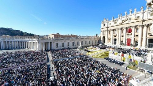 Fra generalaudiensen onsdag den 8.april