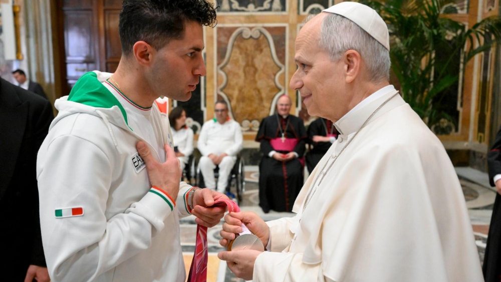 Аўдыенцыя для італьянскіх алімпійцаў і паралімпійцаў