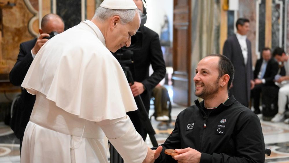 Аўдыенцыя для італьянскіх алімпійцаў і паралімпійцаў