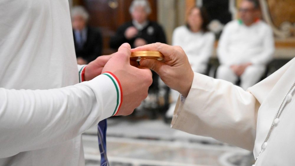 Аўдыенцыя для італьянскіх алімпійцаў і паралімпійцаў
