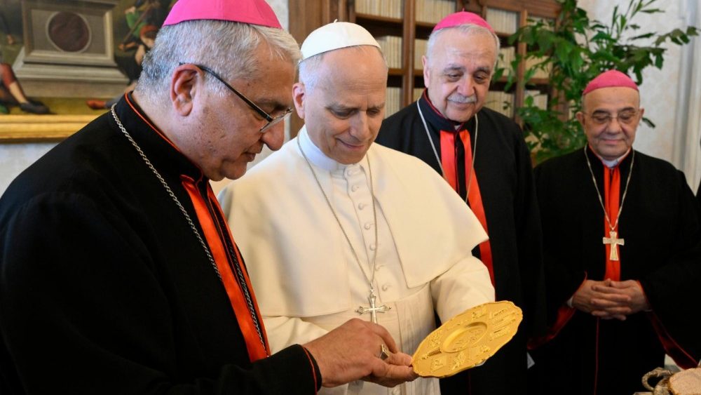 Аўдыенцыя для членаў Сінода Халдэйскай Каталіцкай Царквы