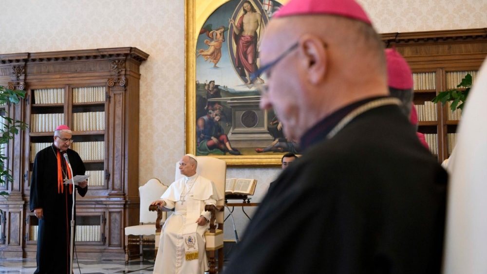 2026.04.10 Membri del Sinodo dei Vescovi della Chiesa di Baghdad dei Caldei