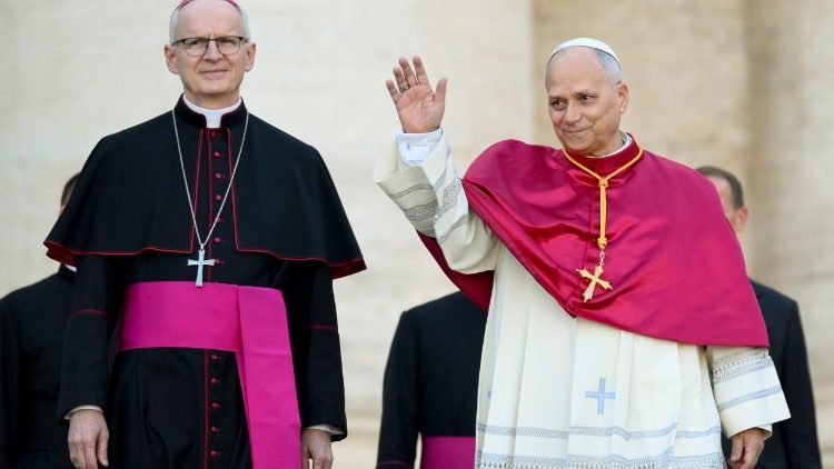 Pred modlitbou ruženca za pokoj