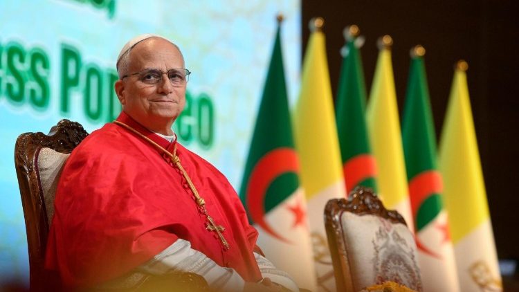 2026.04.13 Viaggio Apostolico in Algeria - Incontro con le AutoritÃ , la SocietÃ  Civile e il Corpo Diplomatico