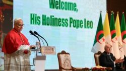 2026.04.13 Viaggio Apostolico in Algeria - Incontro con le AutoritÃ , la SocietÃ  Civile e il Corpo Diplomatico