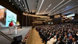 2026.04.13 Viaggio Apostolico in Algeria - Incontro con le AutoritÃ , la SocietÃ  Civile e il Corpo Diplomatico