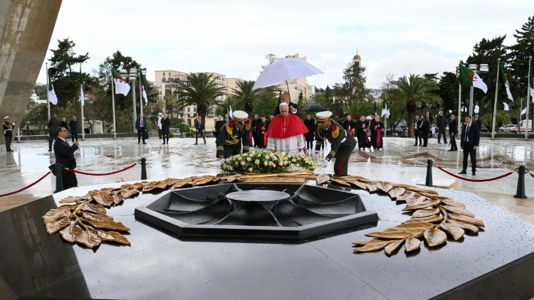 Leo XIV. am Märtyrer-Mahnmal 