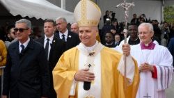 2026.04.14 Viaggio Apostolico in Algeria - Santa Messa nella Basilica di Santâ  Agostino