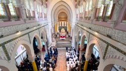 2026.04.14 Viaggio Apostolico in Algeria - Santa Messa nella Basilica di Santâ  Agostino