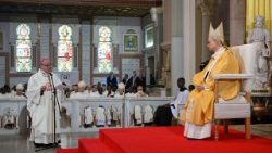 Mše svatá v bazilice svatého Augustina, 14. 4. 2026