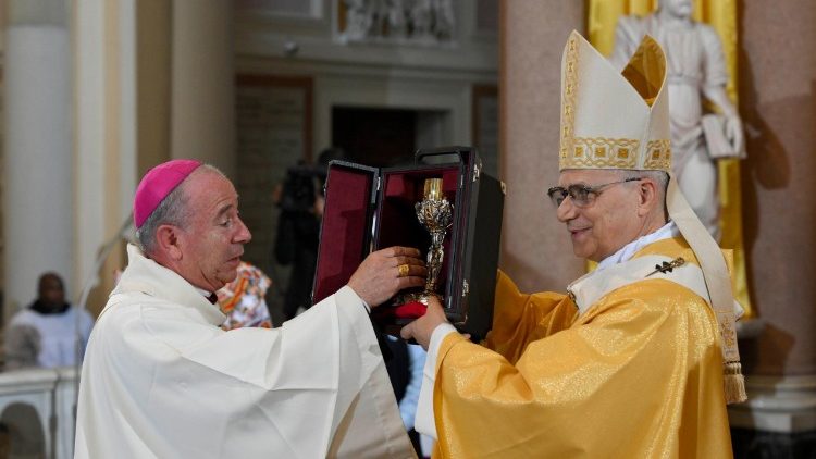 Il secondo giorno di Papa Leone XIV in Algeria, Santa Messa nella Basilica di Sant’Agostino
