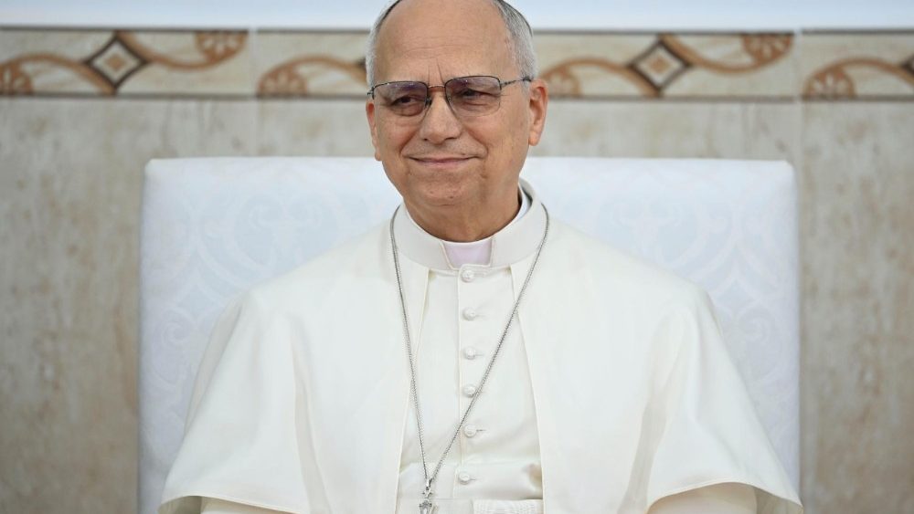 2026.04.14 Viaggio Apostolico in Algeria - Visita alla Casa di accoglienza per anziani