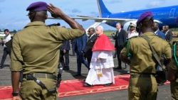 2026.04.15 Viaggio Apostolico in Camerun - Cerimonia di benvenuto