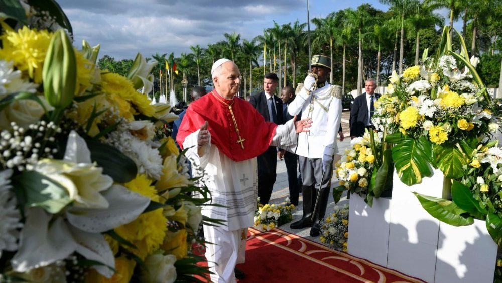 Oficiální přijetí u prezidenta Kamerunu, 15. 4. 2026