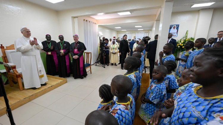 Dzieci z sierocińca usłyszały od Leona XIV słowa wsparcia i zapewnienie, że są powołane do wspaniałej przyszłości