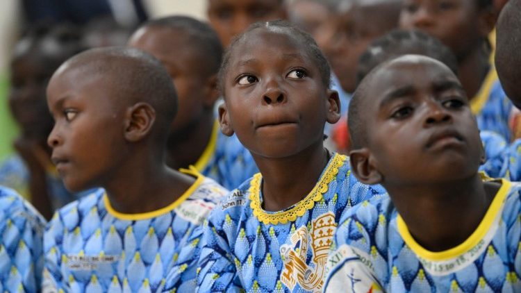 Alcuni dei bambini ospiti di Ngul Zamba