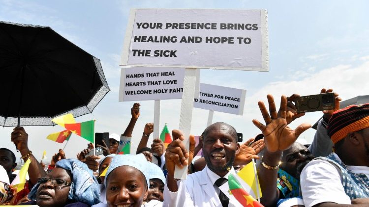 Freude &uuml;ber den Papstbesuch