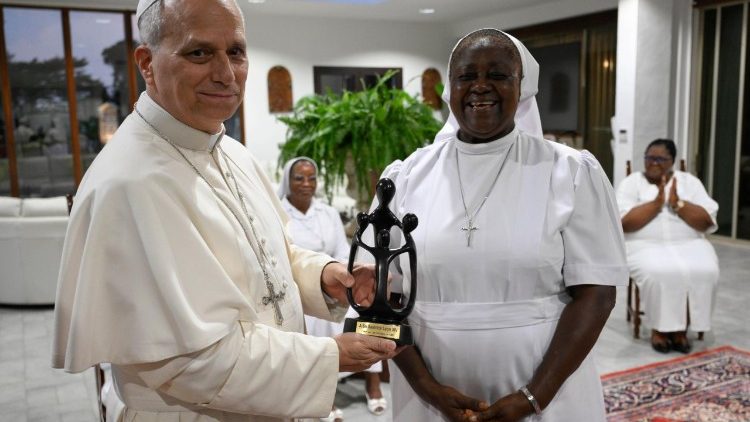 2026.04.17 Viaggio Apostolico in Camerun - Incontro Rappresentanti Istituti Religiosi