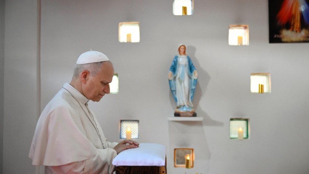 2026.04.17 Viaggio Apostolico in Camerun - Visita privata allâ  Ospedale cattolico Saint Paul di Douala